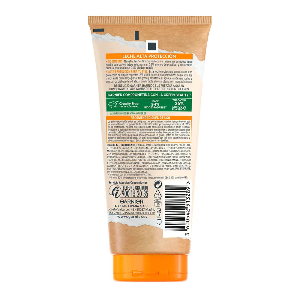 GARNIER-Leite protetor ECO-OCEAN SPF30 175 ml-DrShampoo - Perfumaria e Cosmética