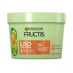 GARNIER-Máscara lisa FRUCTIS LISO KERATIN Nº3 370 ml-DrShampoo - Perfumaria e Cosmética