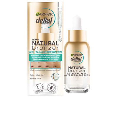 GARNIER-NATURAL BRONZER self-tanning facial drops 30 ml-DrShampoo - Perfumaria e Cosmética