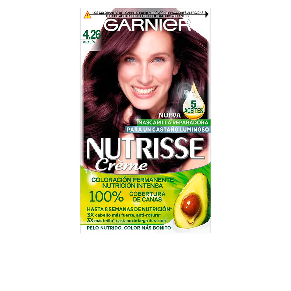 GARNIER-NUTRISSE 426 cassis 1 unidade-DrShampoo - Perfumaria e Cosmética