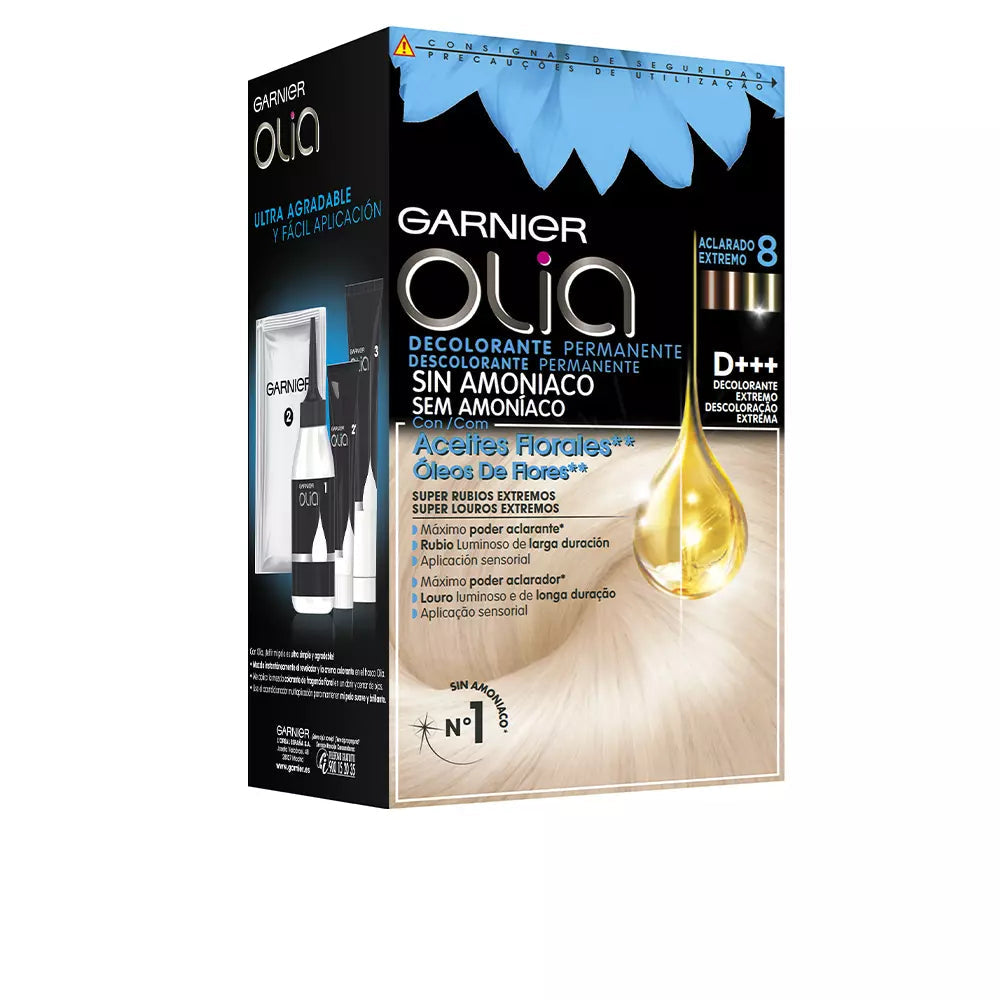 GARNIER-OLIA lixívia permanente extrema sem amoníaco 8-DrShampoo - Perfumaria e Cosmética