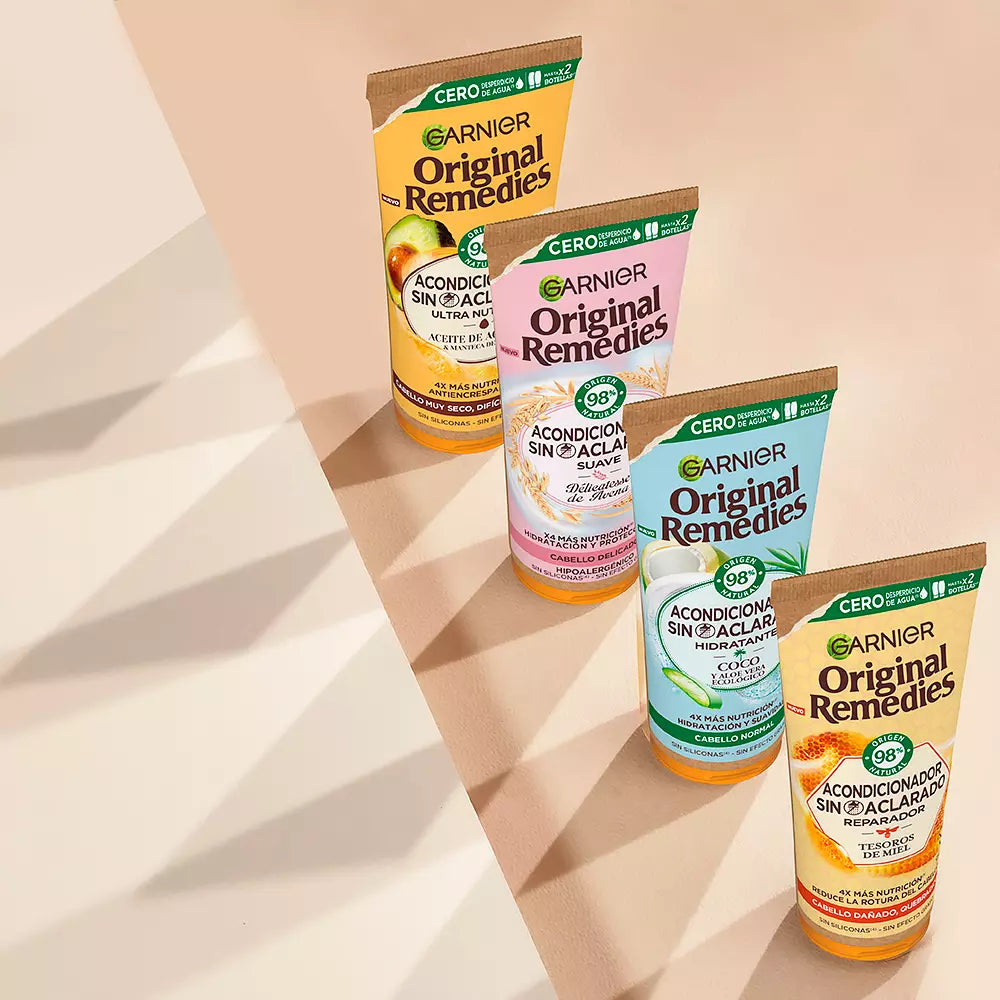 GARNIER-ORIGINAL REMEDIES TESORO DE MIEL condicionador sem enxágue-DrShampoo - Perfumaria e Cosmética