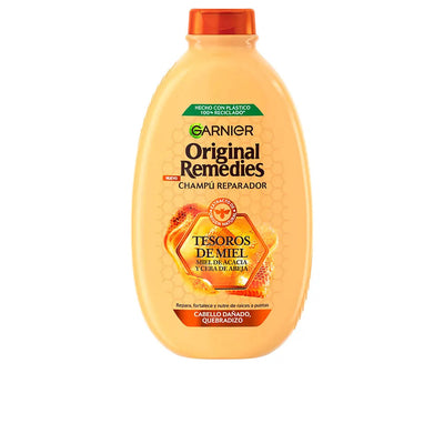 GARNIER-ORIGINAL REMEDIES champô tesouro de mel 600 ml-DrShampoo - Perfumaria e Cosmética