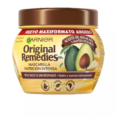 GARNIER-ORIGINAL REMEDIES máscara de abacate e karité 300 ml-DrShampoo - Perfumaria e Cosmética