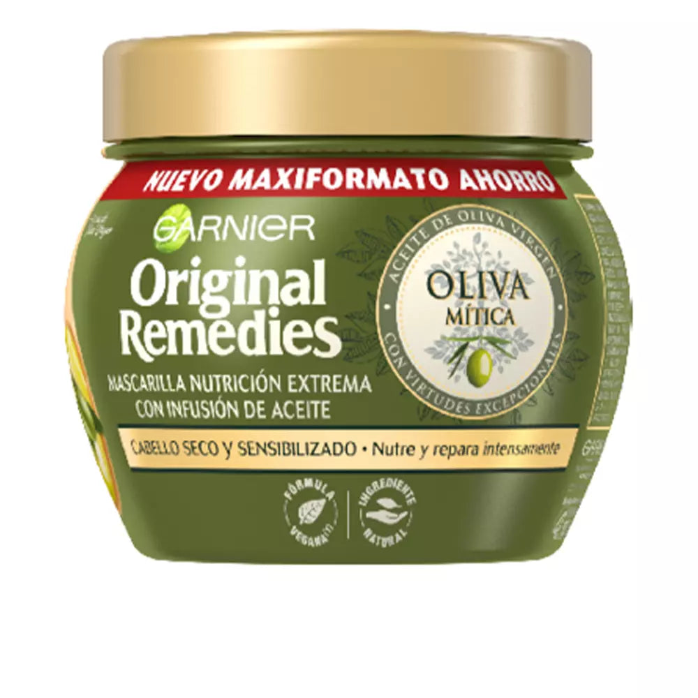 GARNIER-ORIGINAL REMEDIES máscara de oliva mítica 300 ml-DrShampoo - Perfumaria e Cosmética