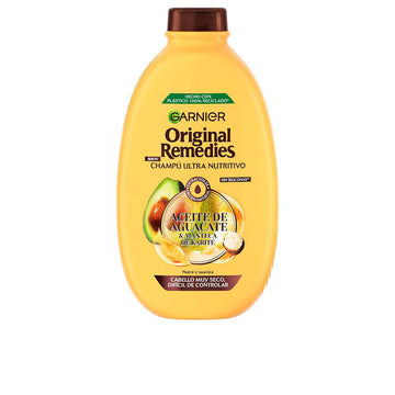 GARNIER-ORIGINAL REMEDIES shampoo de abacate e karité 600 ml-DrShampoo - Perfumaria e Cosmética Main image