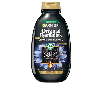 GARNIER-ORIGINAL REMEDIES shampoo de carvão magnético 250 ml-DrShampoo - Perfumaria e Cosmética