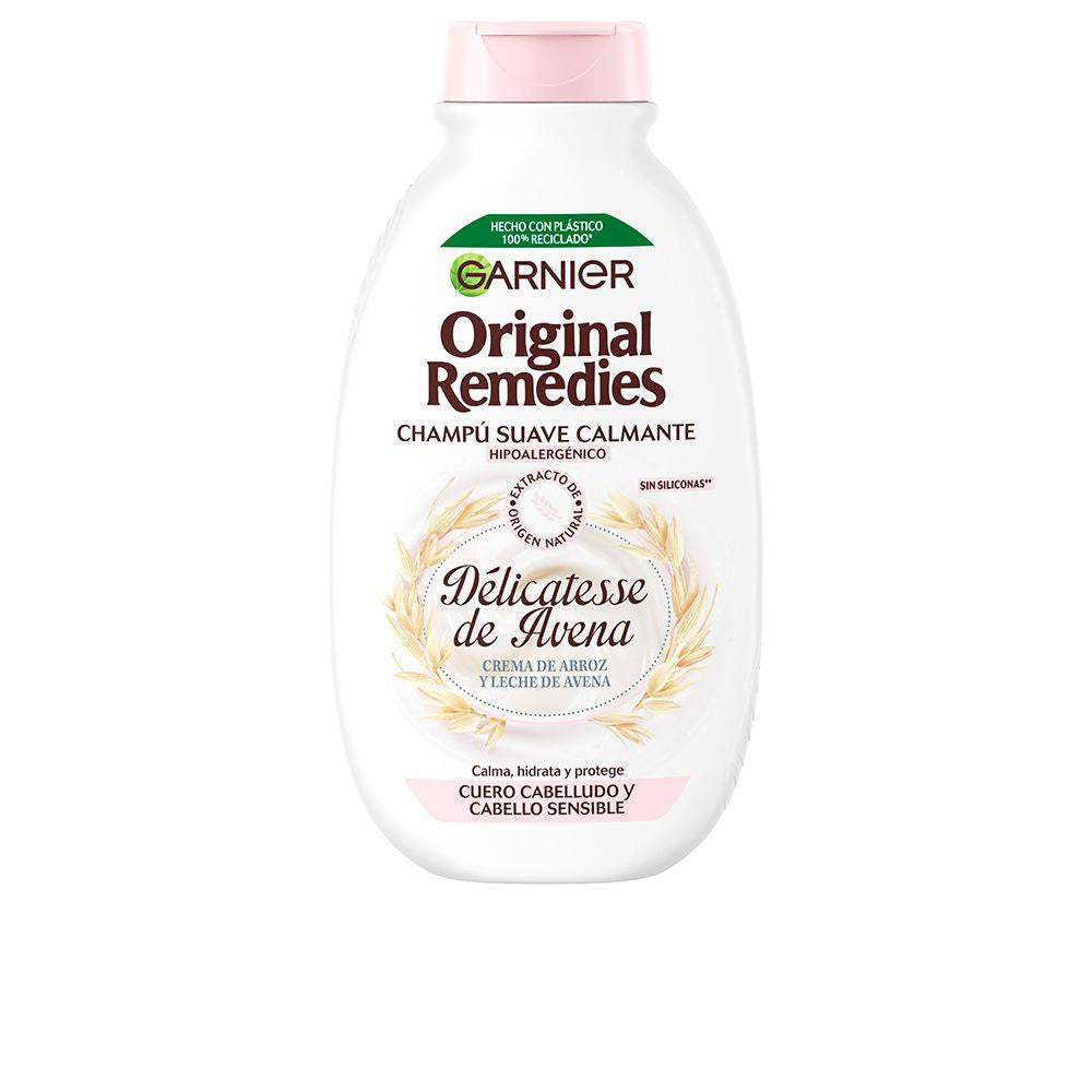 GARNIER-ORIGINAL REMEDIES shampoo delicado de aveia 250 ml-DrShampoo - Perfumaria e Cosmética