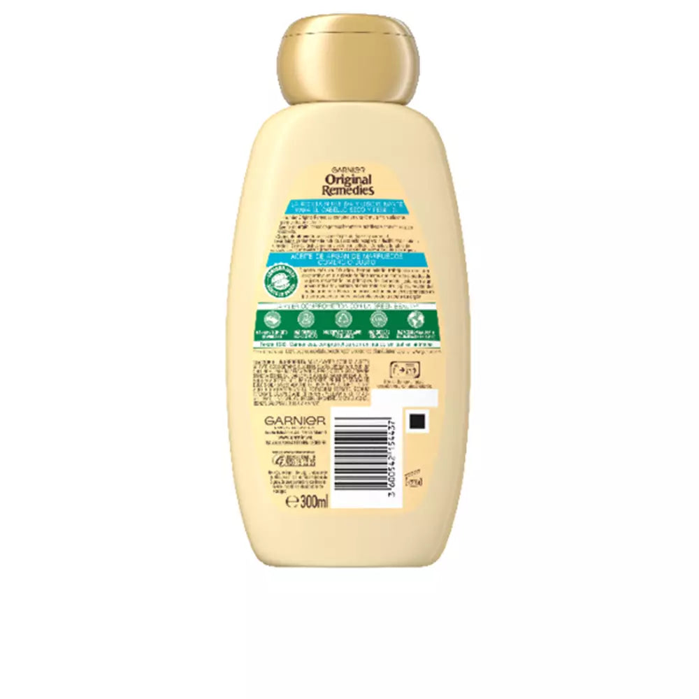 GARNIER-ORIGINAL REMEDIES shampoo elixir de argan 300 ml-DrShampoo - Perfumaria e Cosmética
