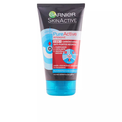 GARNIER-PURE ACTIVE 3 em 1 gel de carbono intensivo cravos 150 ml-DrShampoo - Perfumaria e Cosmética