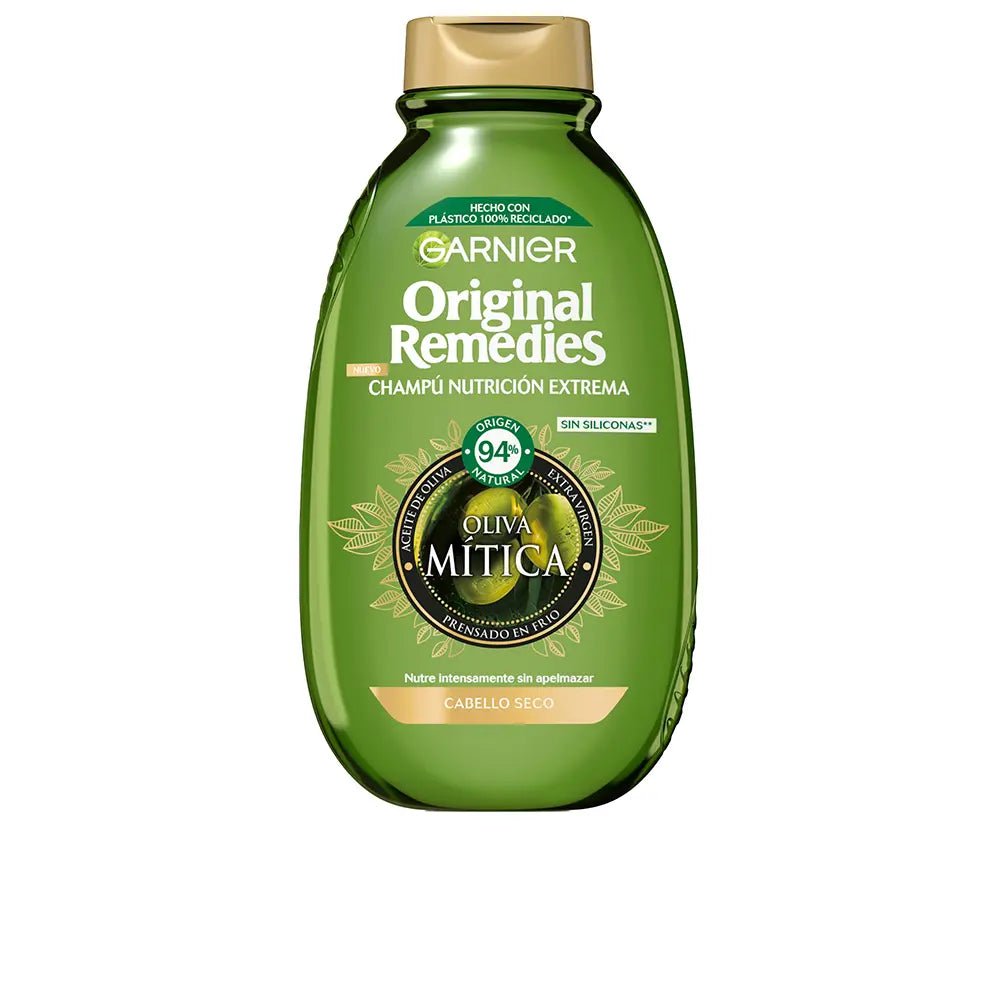 GARNIER-SHAMPOO MÍTICO DE OLIVA ORIGINAL REMEDIES 400 ml-DrShampoo - Perfumaria e Cosmética