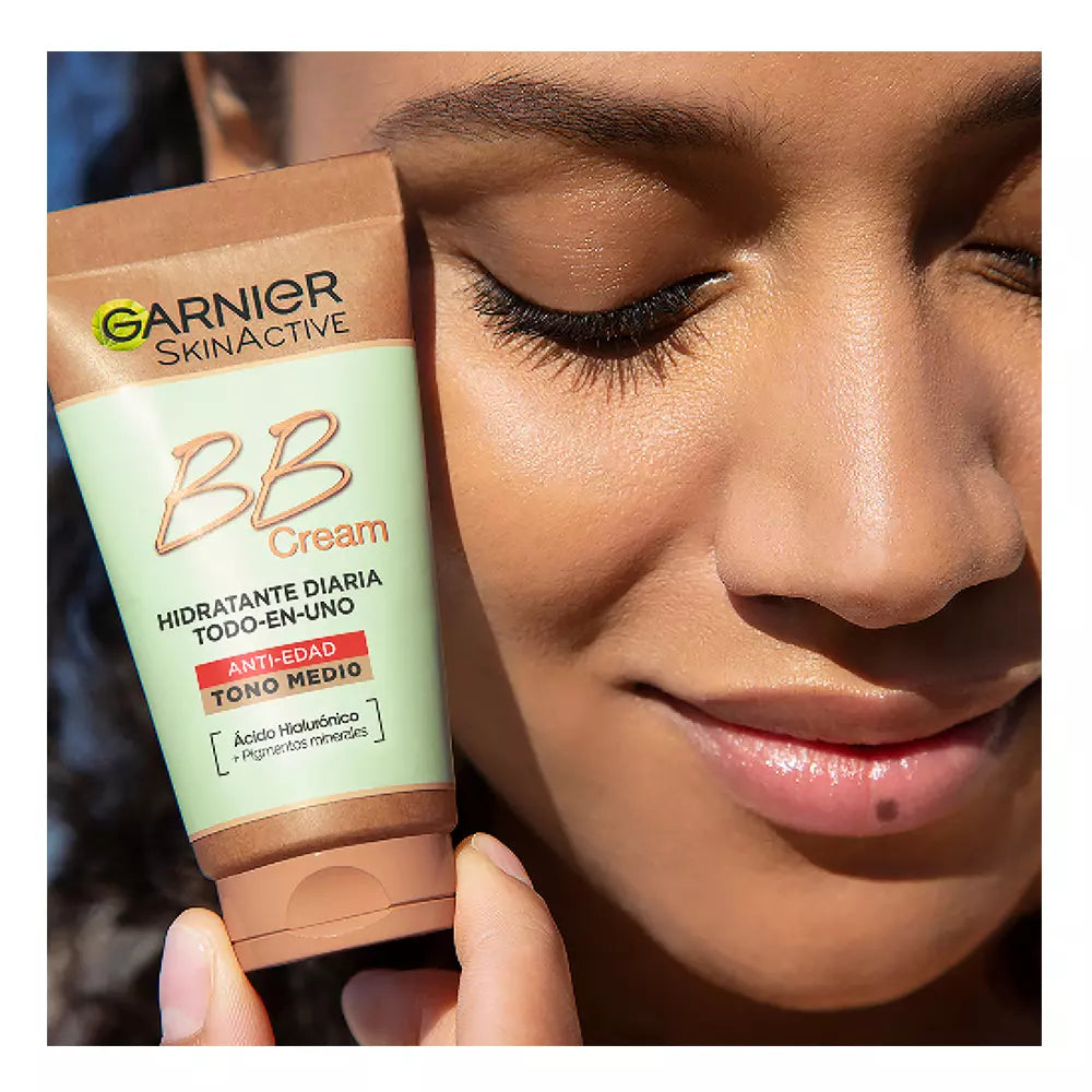 GARNIER-SKIN NATURALS BB CREAM meio antienvelhecimento 50 ml-DrShampoo - Perfumaria e Cosmética