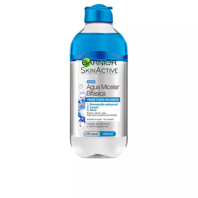 GARNIER-SKINACTIVE ÁGUA MICELAR Sensitive 400 ml-DrShampoo - Perfumaria e Cosmética