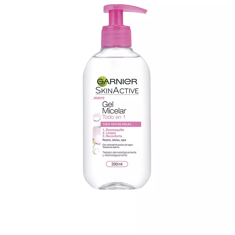 GARNIER-SKINACTIVE MICELLAR gel tudo em 1 200 ml-DrShampoo - Perfumaria e Cosmética