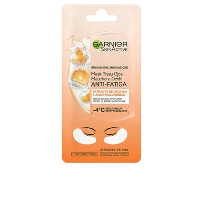 GARNIER-SKINACTIVE máscara de tecido olhos anti-fadiga x 2 patches-DrShampoo - Perfumaria e Cosmética
