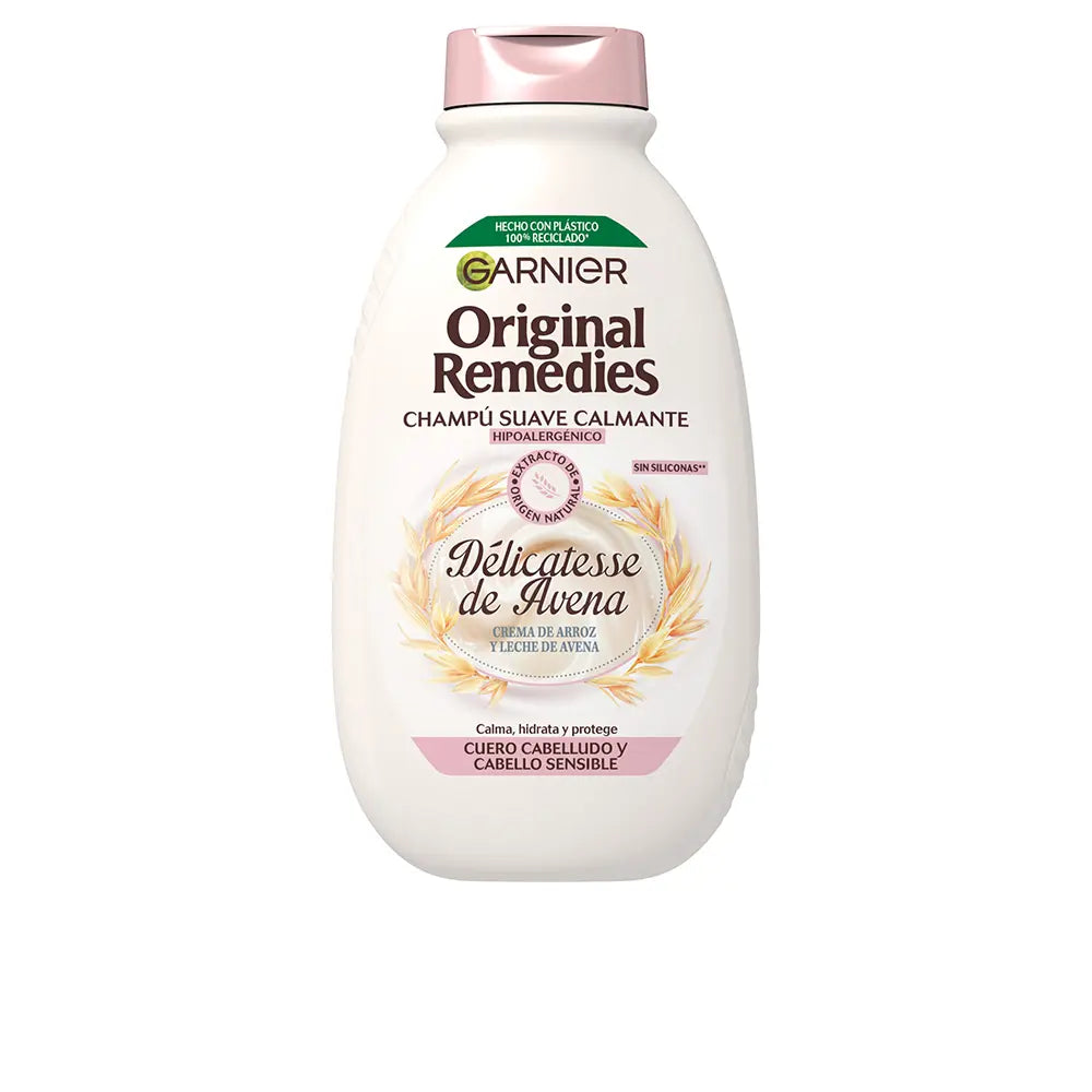 GARNIER-Shampoo Delicatesse de Aveia ORIGINAL REMEDIES 400 ml-DrShampoo - Perfumaria e Cosmética