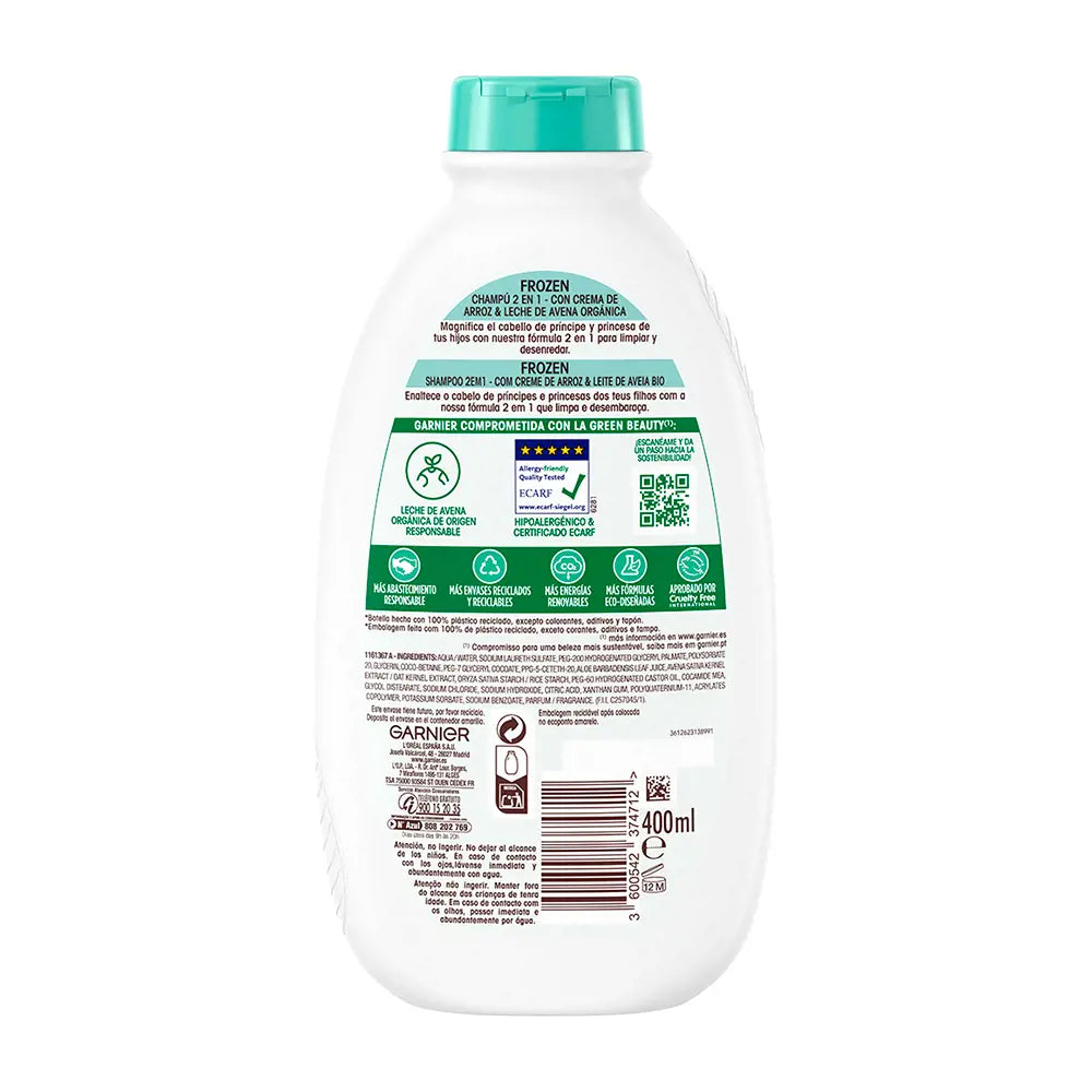 GARNIER-ULTRA SUAVE Aveia shampoo + condicionador infantil 400 ml-DrShampoo - Perfumaria e Cosmética