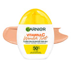 GARNIER-VITAMINA C WONDER TINT fluido com cor SPF50 médio 40 ml.-DrShampoo - Perfumaria e Cosmética