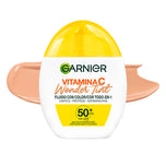 GARNIER-VITAMINA C WONDER TINT fluido com cor SPF50 médio 40 ml.-DrShampoo - Perfumaria e Cosmética