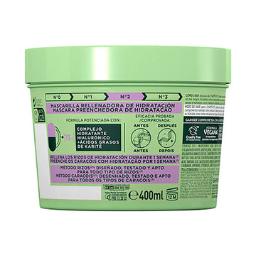 máscara FRUCTIS MÉTODO CURLY 370 ml Imagem secundária do produto