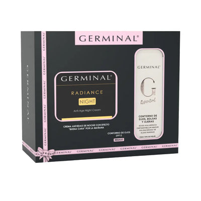 GERMINAL-Creme Noturno Radiance de Ação Imediata - Conjunto com 2 unidades-DrShampoo - Perfumaria e Cosmética