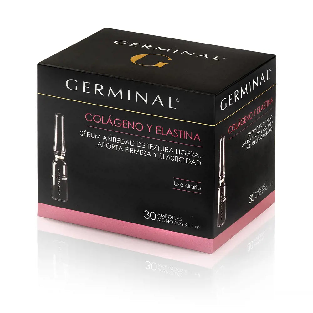 GERMINAL-DEEP ACTION colágeno e elastina ampolas 30 x 1 ml-DrShampoo - Perfumaria e Cosmética