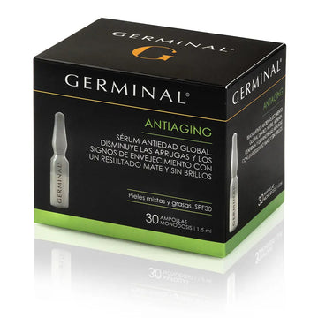 GERMINAL-DEEP ACTION peeling antiidade e ampolas de óleo 30 x 1,5 ml-DrShampoo - Perfumaria e Cosmética Imagem principal do produto