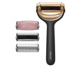 ROLO FACIAL E CORPORAL GUIADO por aplicativo inteligente com microagulhas 9 em 1 preto para você.