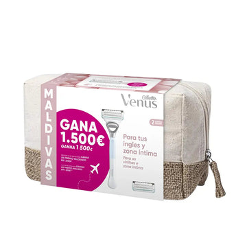 GILLETTE-BOLSA DE MÁQUINA VENUS INTIMA MALDIVES + 2 RECARGAS-DrShampoo - Perfumaria e Cosmética Image principale du produit