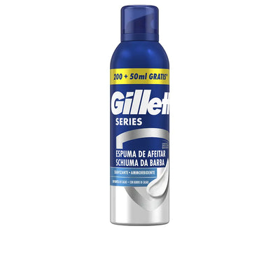 GILLETTE-Espuma de barbear condicionadora GILLETTE SERIES 250 ml-DrShampoo - Perfumaria e Cosmética
