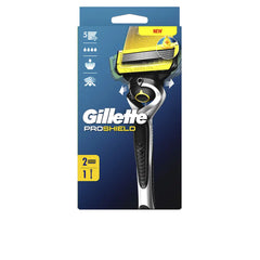 GILLETTE-FUSION PROSHIELD máquina + 2 recargas.-DrShampoo - Perfumaria e Cosmética