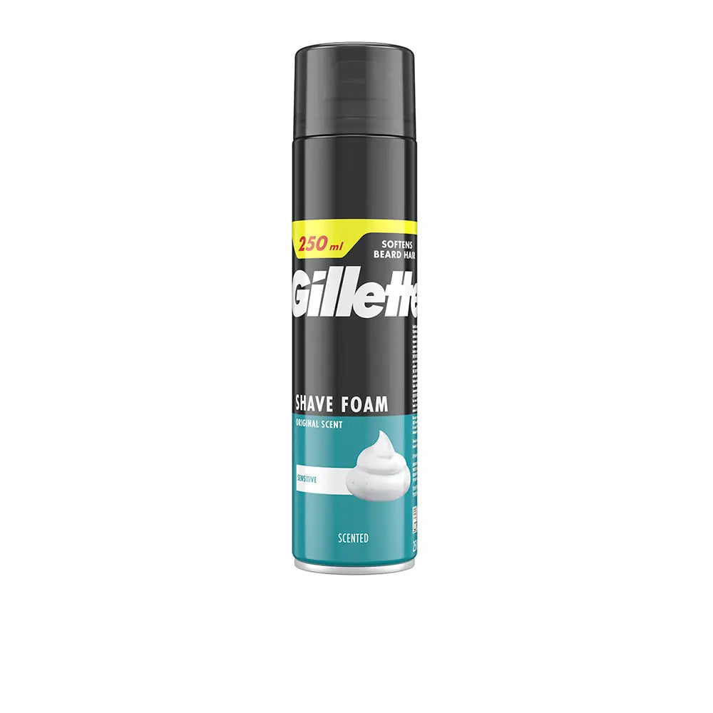 GILLETTE-GILLETTE CLASSIC FOAM para pele sensível 250 ml-DrShampoo - Perfumaria e Cosmética