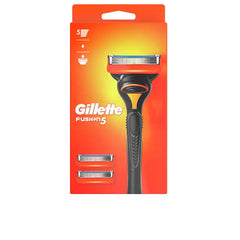 GILLETTE-Máquina FUSION 5 + 3 peças de reposição-DrShampoo - Perfumaria e Cosmética