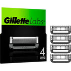 GILLETTE-SKINCARE LABS carregador 4 refis.-DrShampoo - Perfumaria e Cosmética