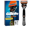 gilete fusion proglide power lâmina + 1 recarga.