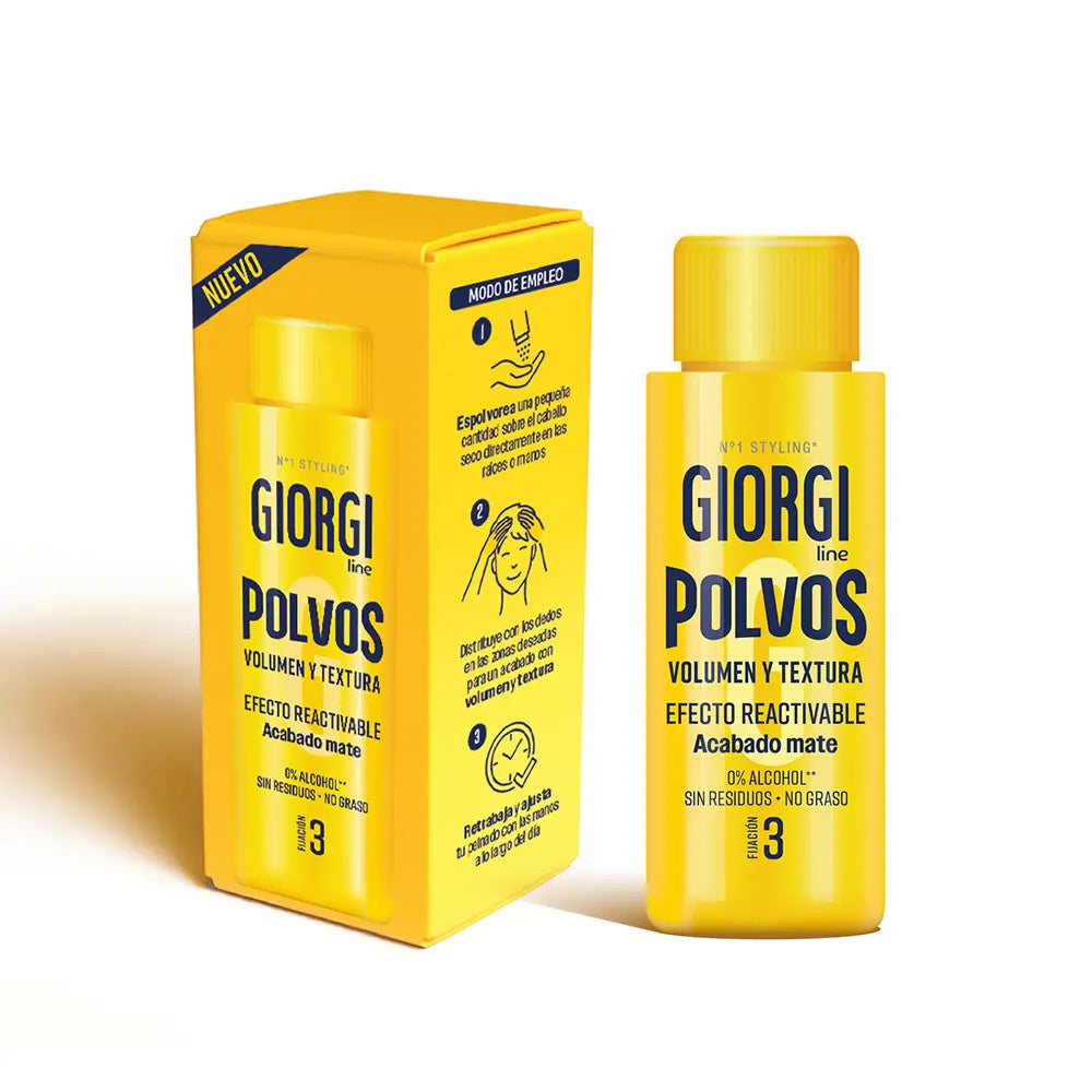 GIORGI LINE-EFEITO REATIVÁVEL DE VOLUME E TEXTURA 10 gr.-DrShampoo - Perfumaria e Cosmética