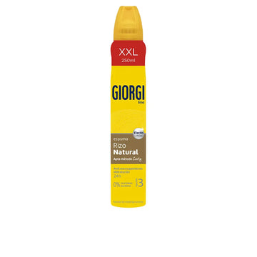 GIORGI LINE-NATURAL CURL espuma fixadora método cacheado nº3 250 ml-DrShampoo - Perfumaria e Cosmética Imagen principal del producto