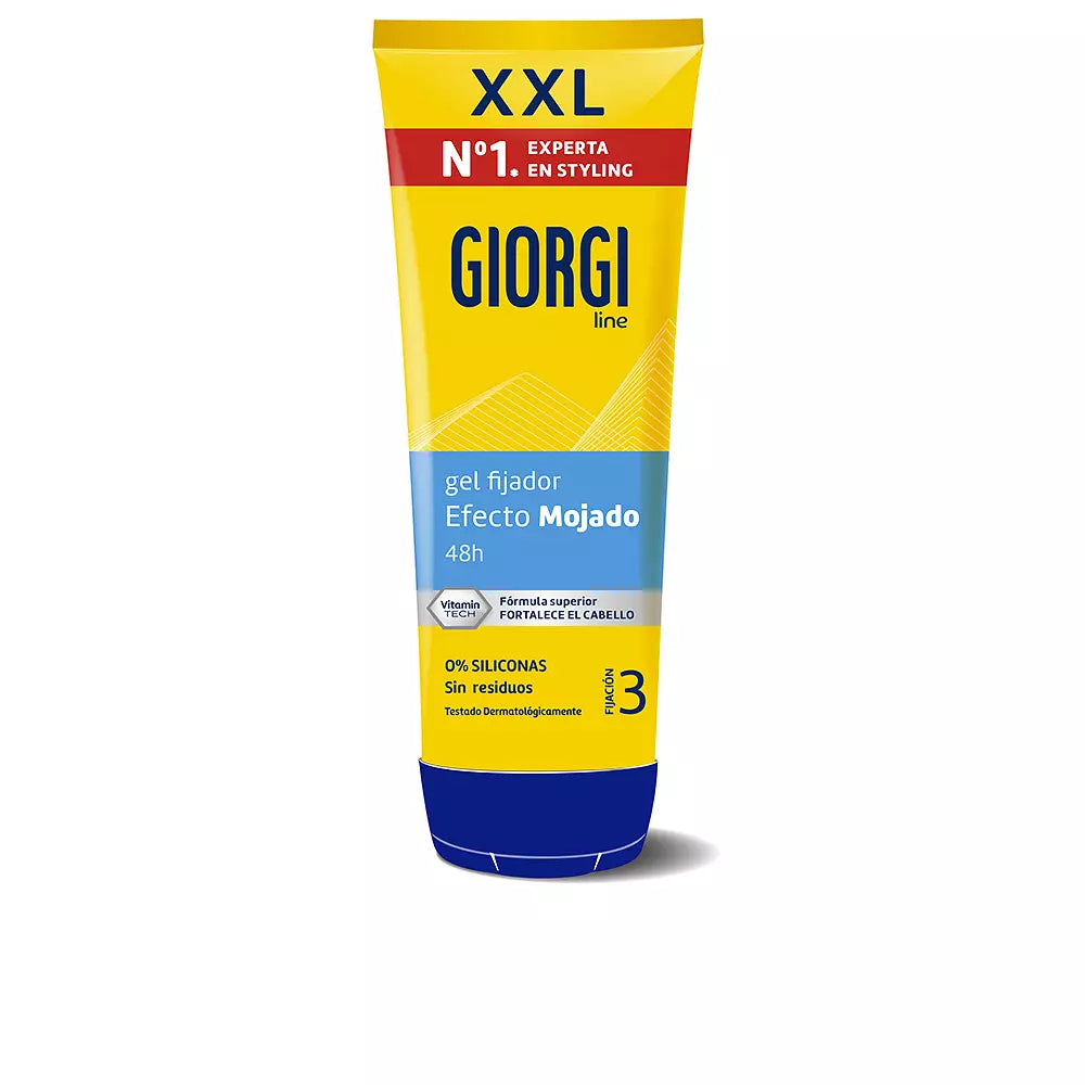 GIORGI LINE-WET EFFECT gel fixador extra forte nº3 240 ml-DrShampoo - Perfumaria e Cosmética