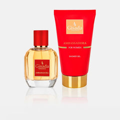 GISADA-AMBASSADORA WOMEN ESTUCHE 2 pz.-DrShampoo - Perfumaria e Cosmética