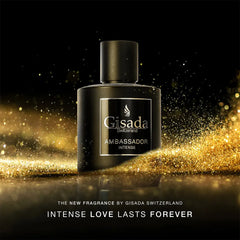 GISADA-CAIXA AMBASSADOR INTENSE 2 pcs.-DrShampoo - Perfumaria e Cosmética