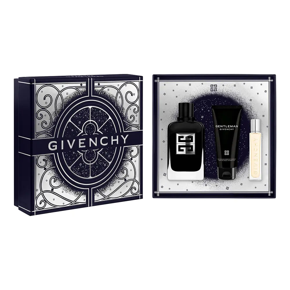 GIVENCHY-GENTLEMAN SOCIETY estojo de 3 peças.-DrShampoo - Perfumaria e Cosmética