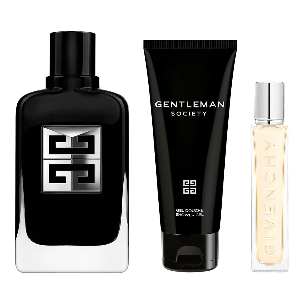 GIVENCHY-GENTLEMAN SOCIETY estojo de 3 peças.-DrShampoo - Perfumaria e Cosmética