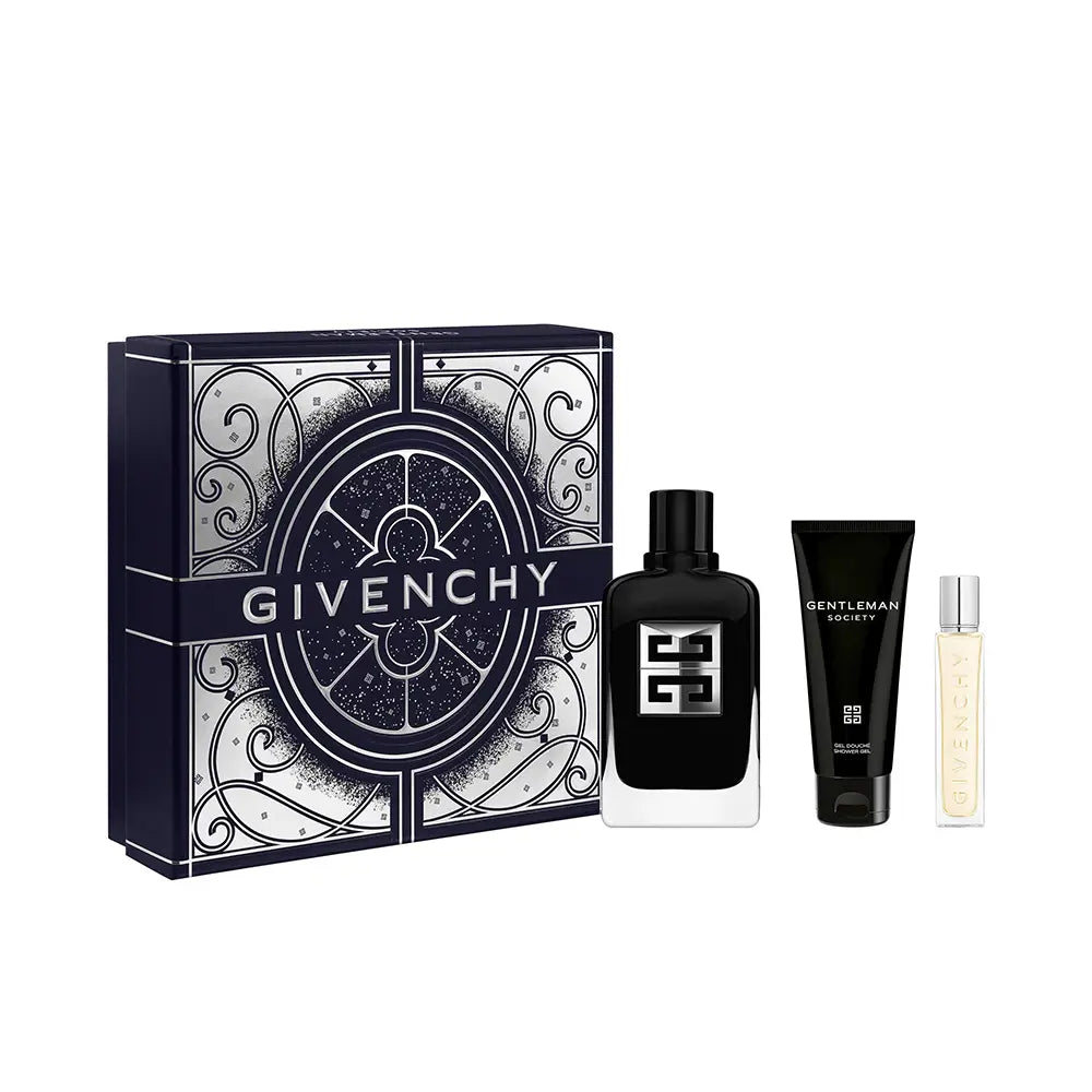 GIVENCHY-GENTLEMAN SOCIETY estojo de 3 peças.-DrShampoo - Perfumaria e Cosmética