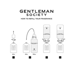 GIVENCHY-GENTLEMAN SOCIETY recarregável vapo edp 40 ml.-DrShampoo - Perfumaria e Cosmética