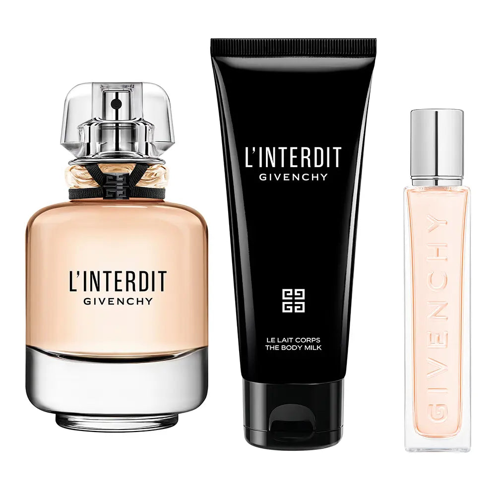 GIVENCHY-L39INTERDIT CASE 3 peças.-DrShampoo - Perfumaria e Cosmética