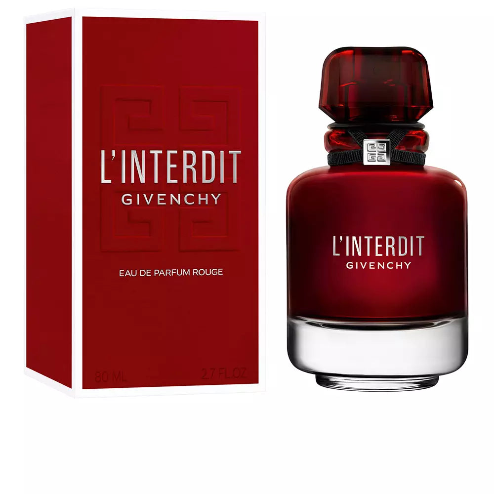 GIVENCHY-L'INTERDIT ROUGE eau de parfum vaporizador 80 ml-DrShampoo - Perfumaria e Cosmética