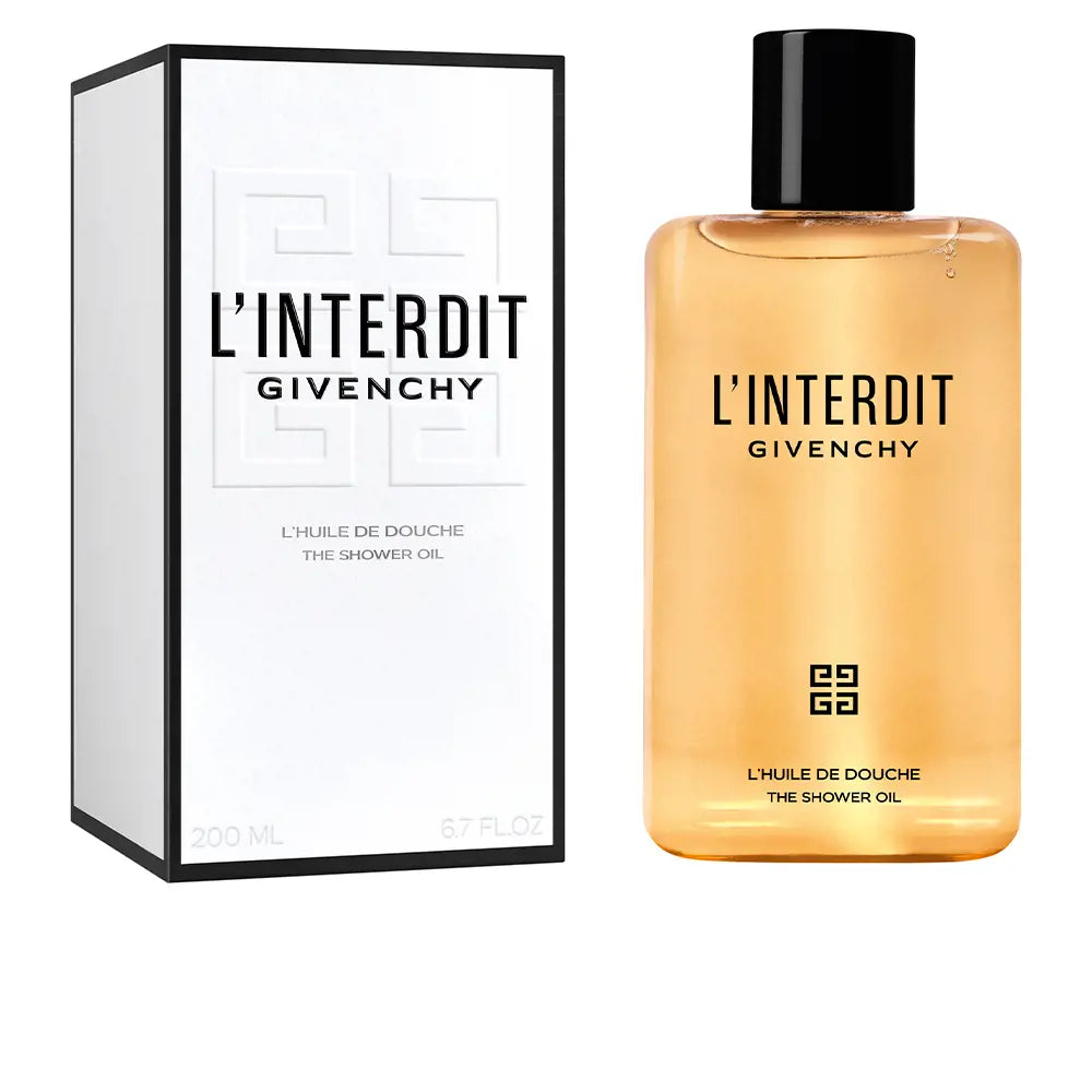 GIVENCHY-L'INTERDIT óleo de banho 200 ml.-DrShampoo - Perfumaria e Cosmética