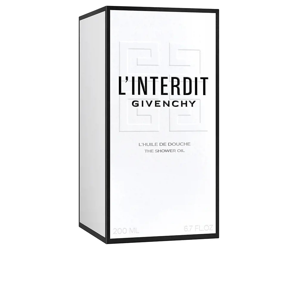 GIVENCHY-L'INTERDIT óleo de banho 200 ml.-DrShampoo - Perfumaria e Cosmética