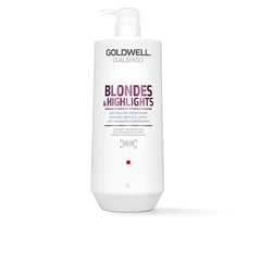 GOLDWELL-BLONDES & HIGHLIGHTS condicionador anti-amarelado 1000 ml.-DrShampoo - Perfumaria e Cosmética