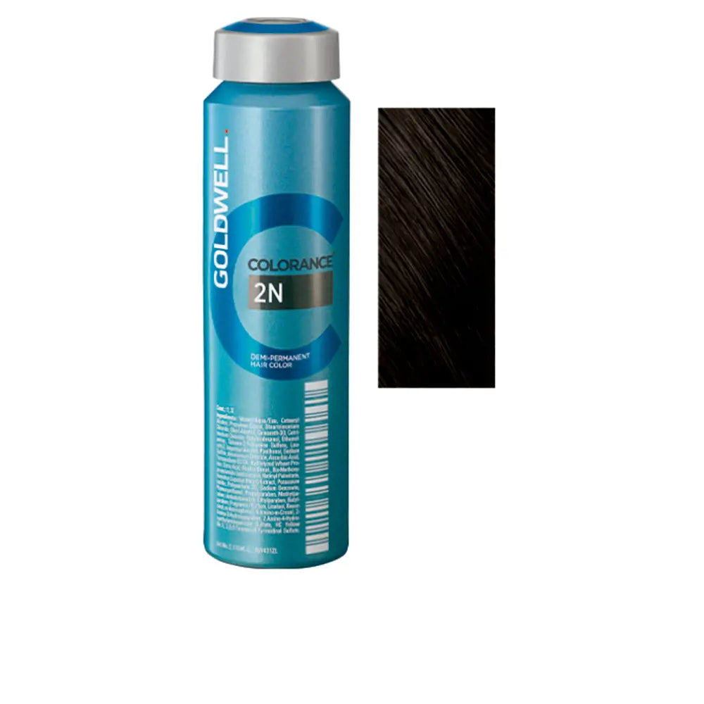 GOLDWELL-COLORANCE cor de cabelo demi permanente 2N 120 ml-DrShampoo - Perfumaria e Cosmética